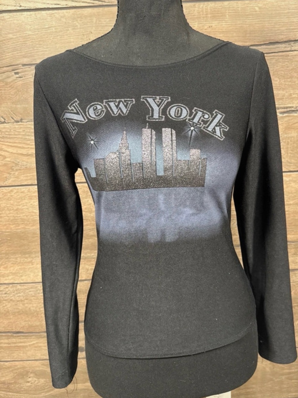 Vintage F&K New York City graphic long sleeve